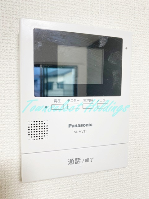 ブランドゥブランのセキュリティ|モニタ付インターホンで安心♪