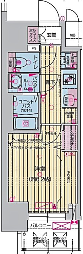 プレサンスTHE大須観音の間取り