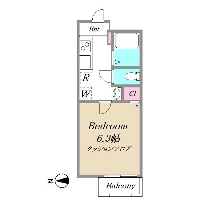 コメットＫＫⅥの間取り