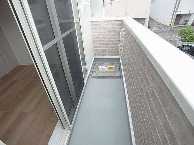 KARIN西山町のバルコニー|日当たりの良いバルコニー