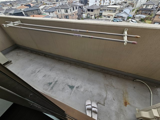イッツ明石のバルコニー