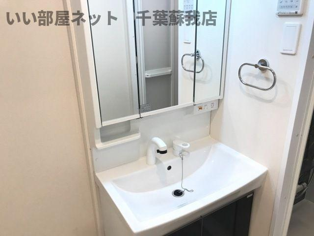 ＣｏｌｌＳｏｌｅｉｌの洗面所|脱衣スペースもあります