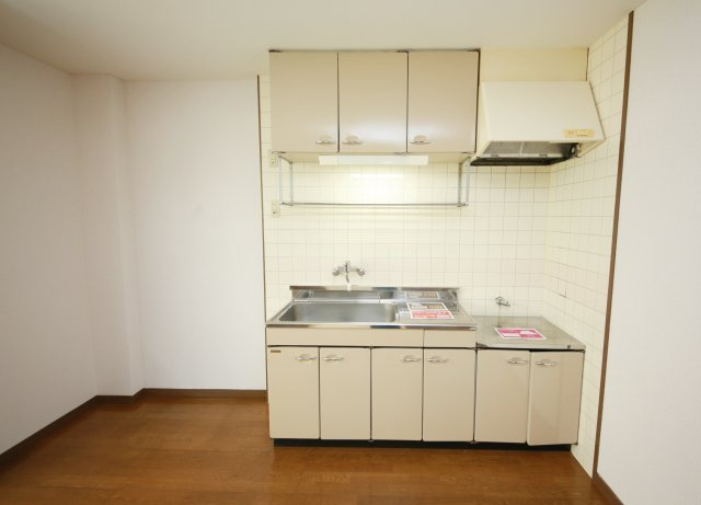 ル・ミエール上の山のキッチン