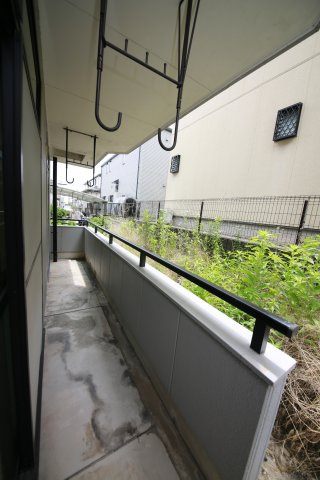 ル・ミエール上の山のバルコニー