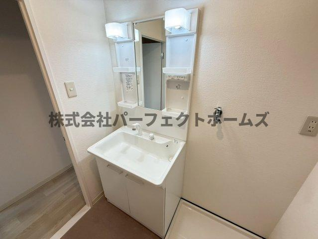 メルベーユ桜丘の独立洗面台|独立洗面化粧台付き