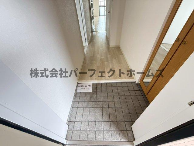 メルベーユ桜丘の玄関|シンプルで使いやすい玄関です