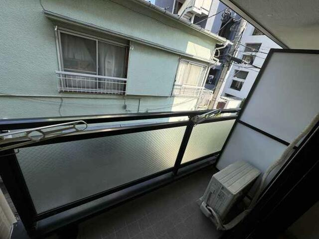 グランデ東中野のバルコニー