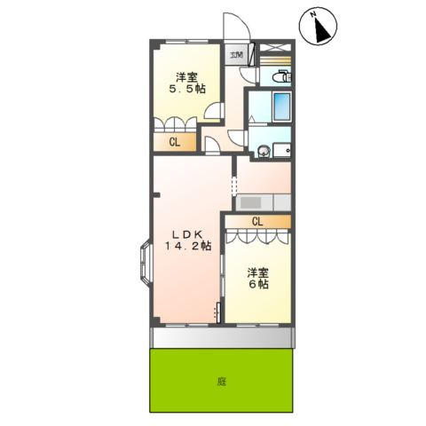 【間取り】 | プロスペルＡ