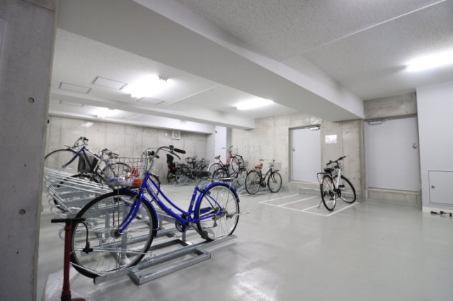 駐輪場もあります！