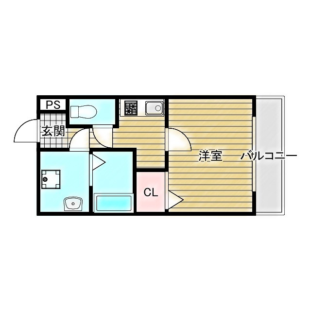 グランパシフィック清水丘の間取り