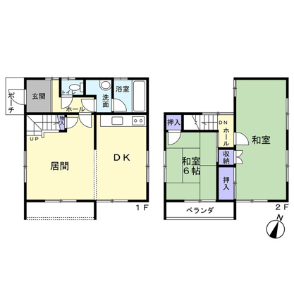 【間取り】 | 伊豆急伊豆高原　戸建