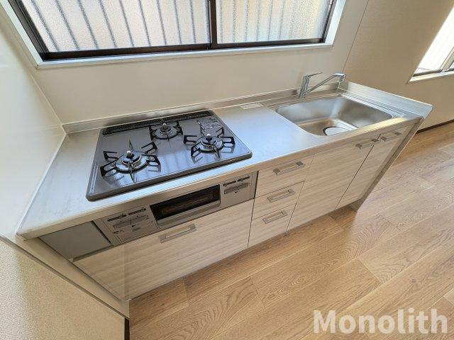 ボンリビエール吉田B棟のキッチン