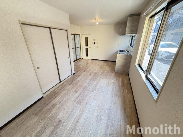 ボンリビエール吉田B棟の居間・リビング