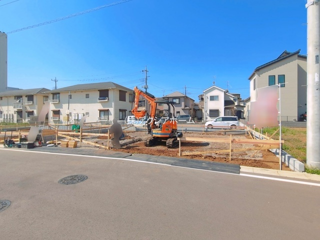 所沢市北秋津・全2棟　新築一戸建　1号棟　～区画整理地内～の外観|現地写真（2026年2月24日撮影）