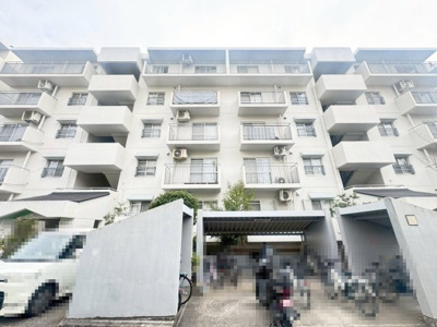 【外観】 | 千里緑丘住宅　5号棟