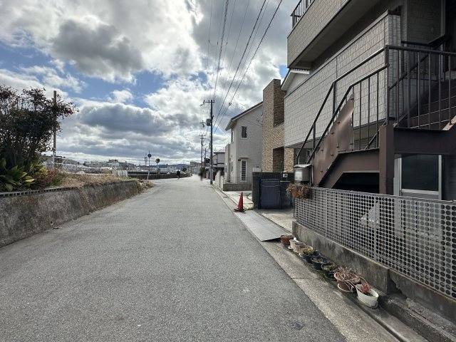 明石市北王子町新築戸建１号棟の前面道路含む現地写真|2026年2月28日撮影