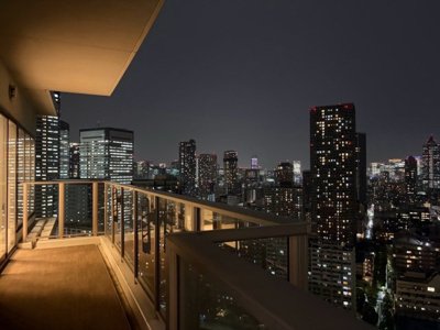 【浴室】 | 500万分プレゼント中！パークタワー晴海 | 27階の角部屋からは色々な景色が楽しめます（AIで画像補正しています）