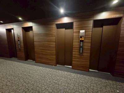 【外観】 | パークタワー晴海 | エレベーターは4台利用可能です