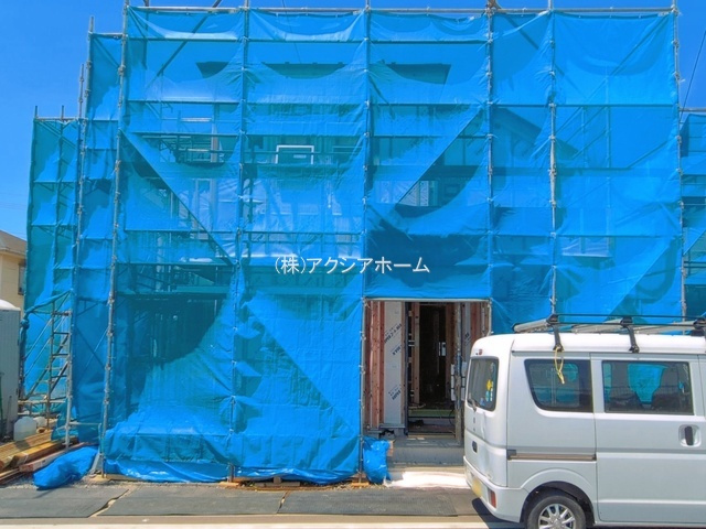 所沢市北秋津・全2棟　新築一戸建　2号棟　～区画整理地内～の外観|現地写真（2026年4月15日）