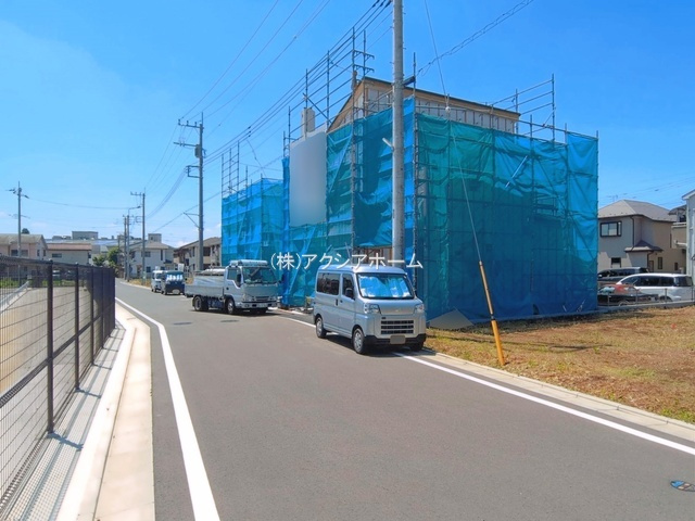 所沢市北秋津・全2棟　新築一戸建　2号棟　～区画整理地内～の前面道路含む現地写真|現地写真（2026年4月15日）