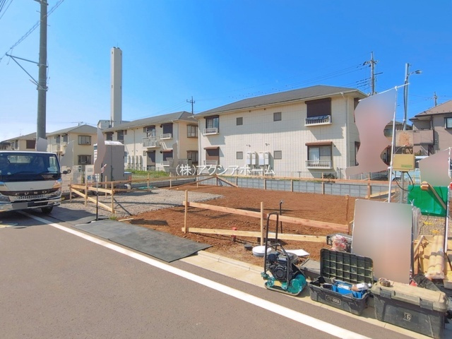 所沢市北秋津・全2棟　新築一戸建　2号棟　～区画整理地内～の外観|現地写真（2026年2月24日撮影）