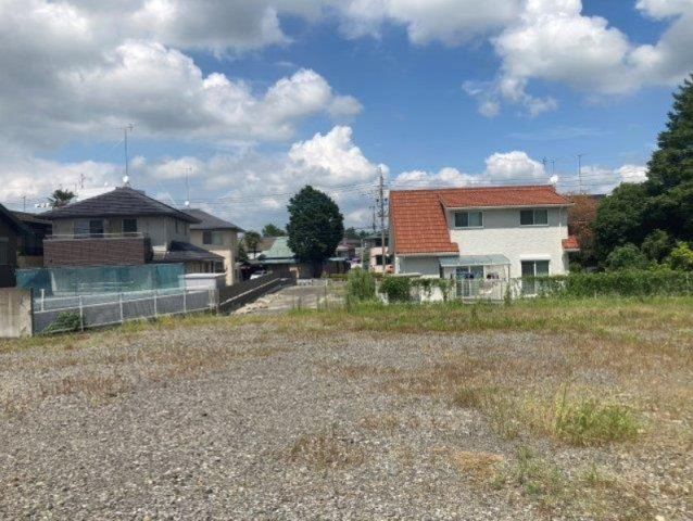 館林市 本町１丁目（館林駅） 住宅用地の前面道路含む現地写真