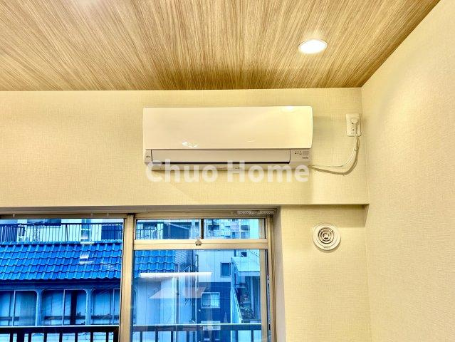 ライオンズマンション両国第3の冷暖房・空調設備|エアコン新規新設