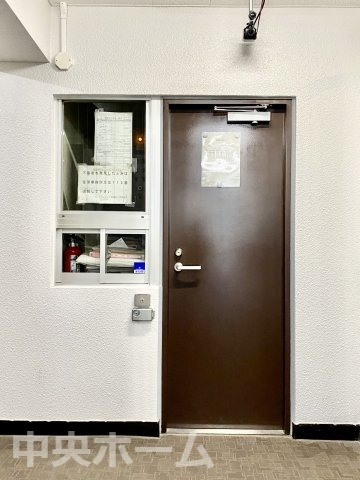 ライオンズマンション両国第3の受付|受付(管理人室)。