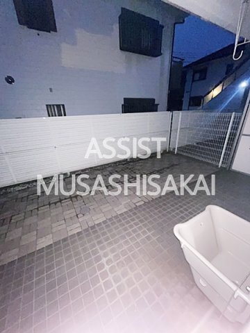 ブルーベリープレイスのバルコニー