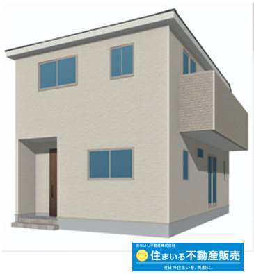 福岡市早良区有田第７　3号棟の外観パース