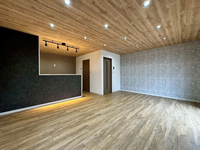 共和台の居間・リビング