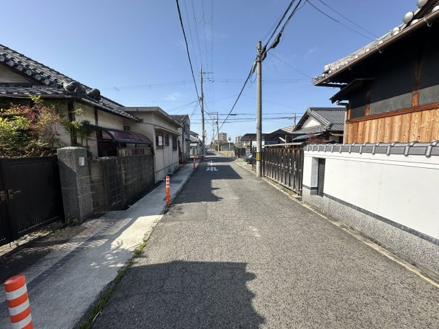 【前面道路含む現地写真】 | 和泉市寺田町3丁目土地 | 前面道路