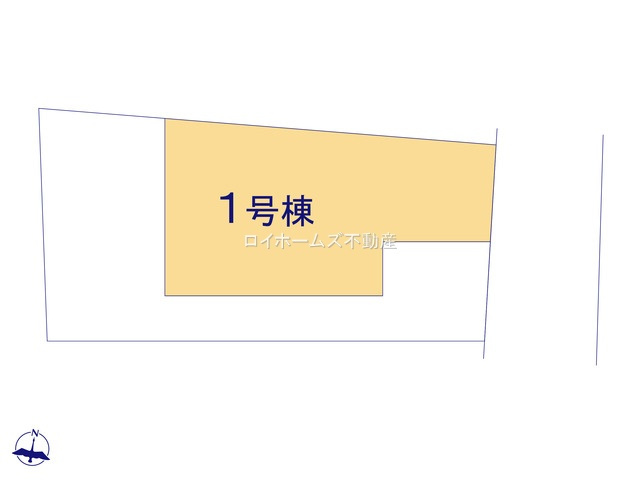 【区画図】 | 瀬戸市窯町541『仲介料無料』新築戸建て | 1号棟