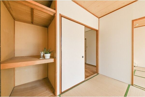 左京山コーポA棟の収納