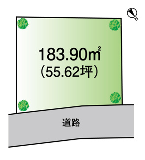 【区画図】 | かまとり住宅の売地「グランファミーロ」