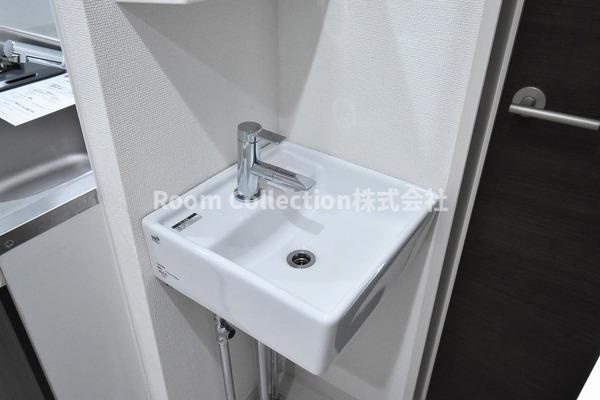 グランクオール鮫洲の独立洗面台