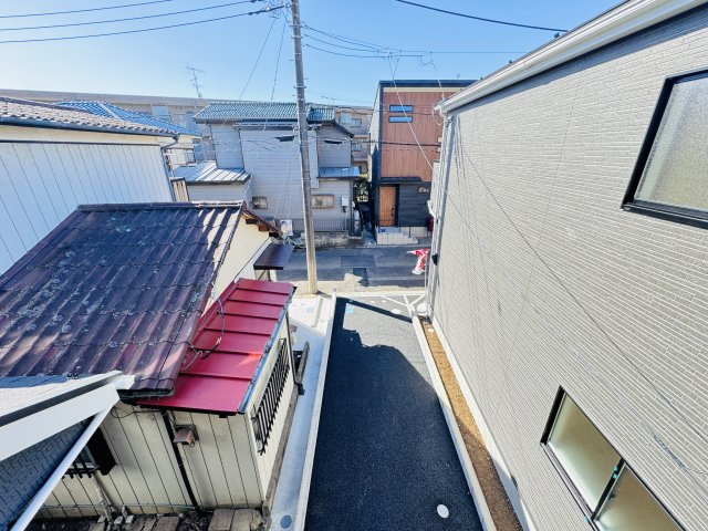流山市向小金３丁目新築戸建【向小金小学校：9分】の展望|バルコニーより道路側眺望