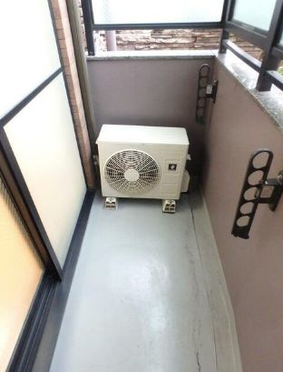 ガラ・シティ高田馬場のバルコニー