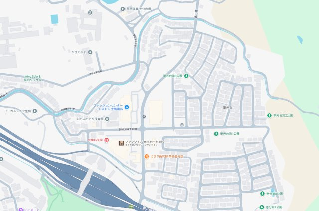 ●生駒市翠光台　新築一戸建ての地図