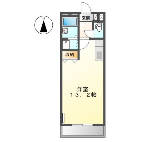 サンヒルズマキノの間取り