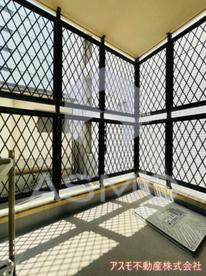 【バルコニー】 | ヴィレッジリバー天神橋 | 同マンション別部屋　参考写真