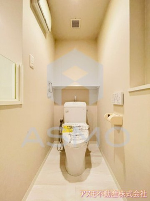 【トイレ】 | ヴィレッジリバー天神橋 | 同マンション別部屋　参考写真