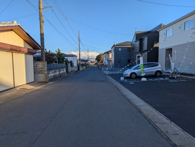 ひたちなか市平磯遠原町　第2の前面道路含む現地写真|前面道路含む現地写真です
