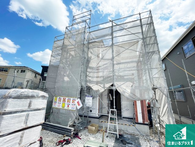 9(土)10(日)現地案内可能！　生駒市翠光台　全4邸の外観|お近くの同じ売主さんが建築したお家をご案内致します。実際に使われている設備をご覧ください。