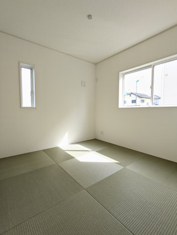 ひたちなか市平磯遠原町　第2の和室|リビング隣の和室は、来客用やお子様とのお昼寝にぴったりです