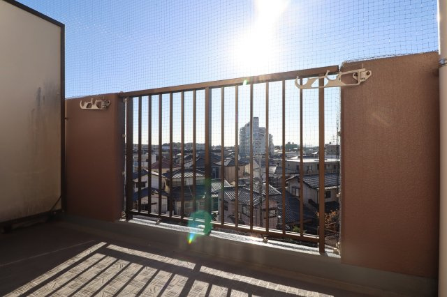 豊国スカイマンション国分-のバルコニー