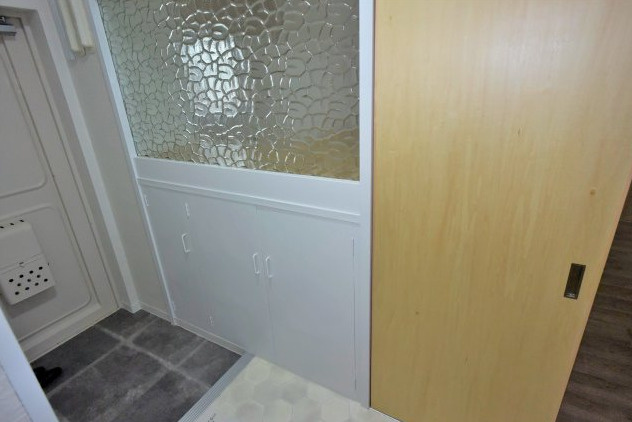 矢元台住宅の玄関