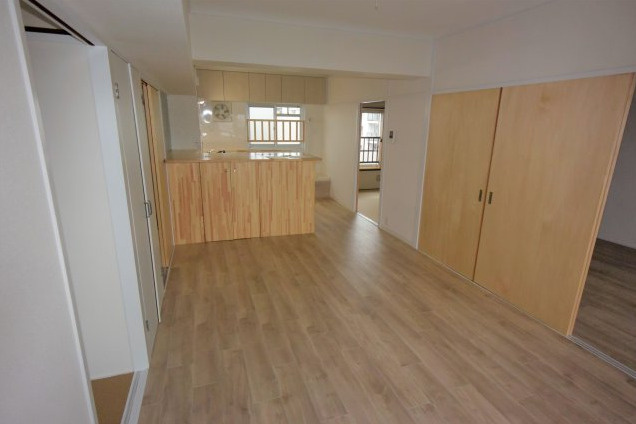 矢元台住宅の居間・リビング