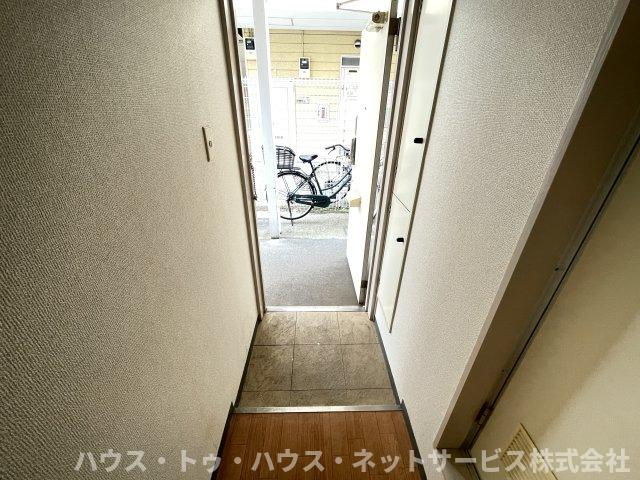 ベルピア北柏第6-2の玄関