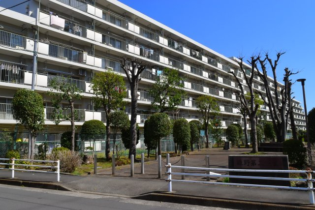 東大和市立野３丁目の中古マンションの外観